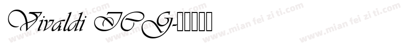 Vivaldi ICG字体转换